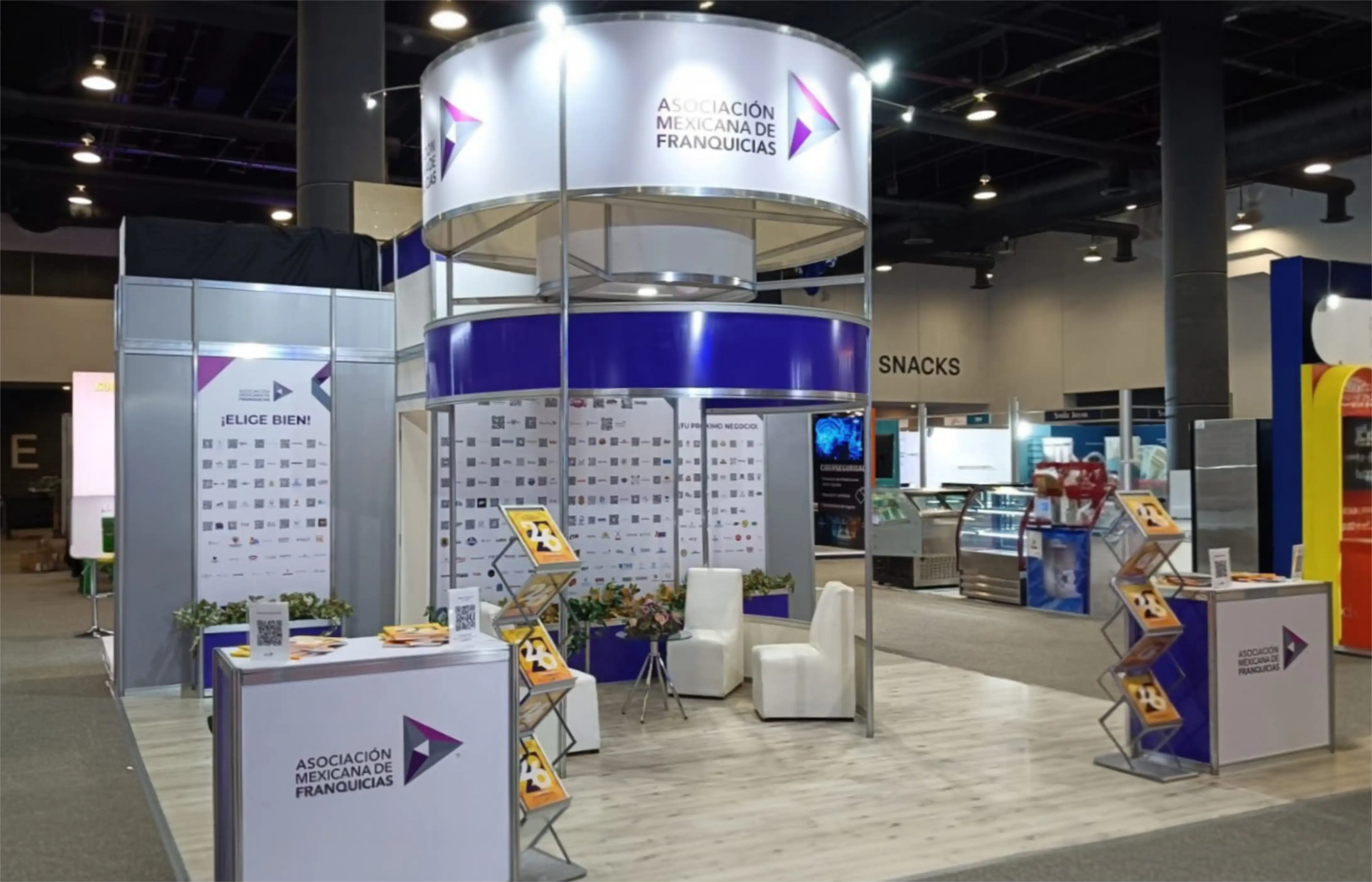 Stand para Asociación Mexicana de Franquicias