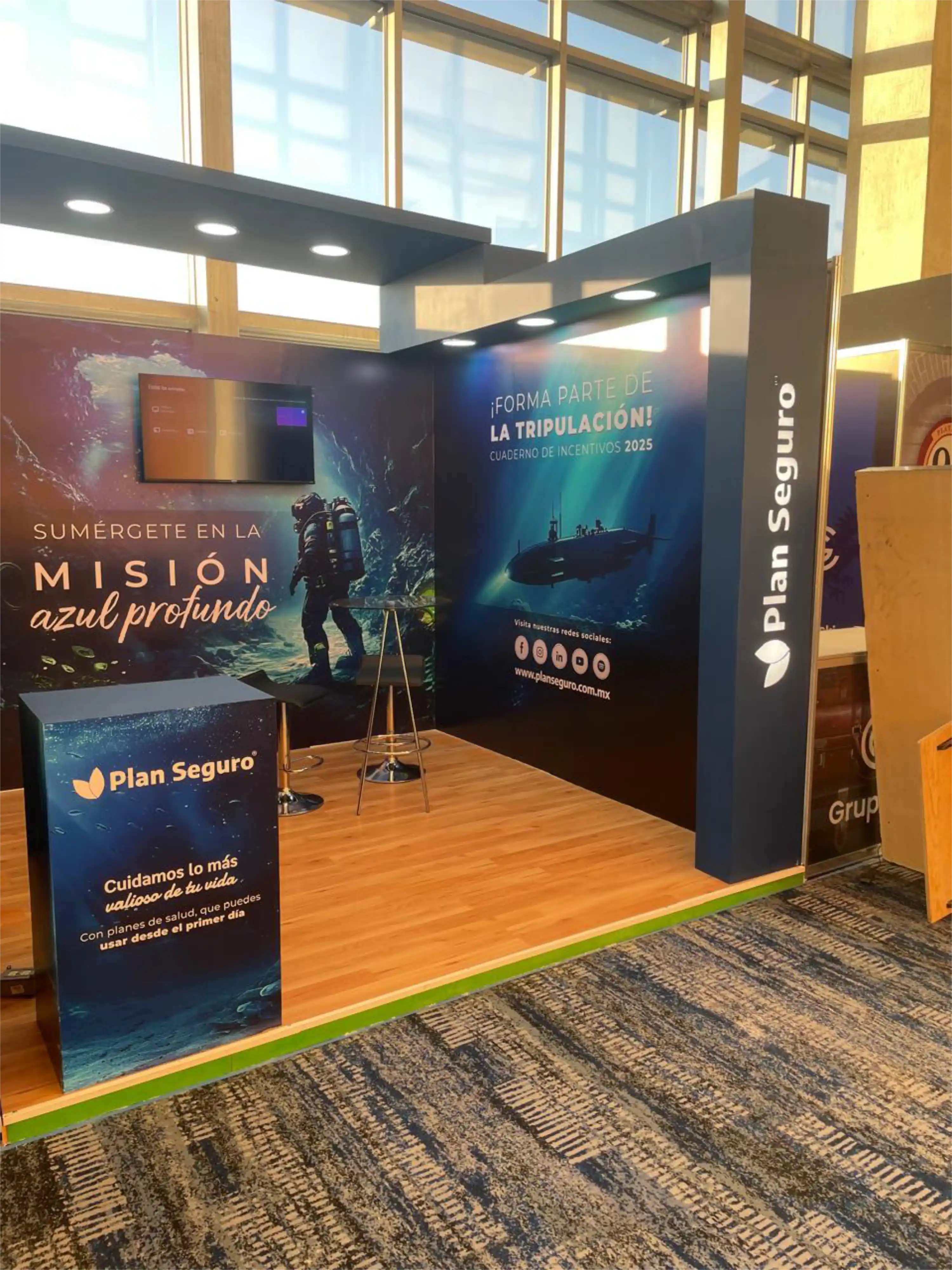 Stand para Plan seguro